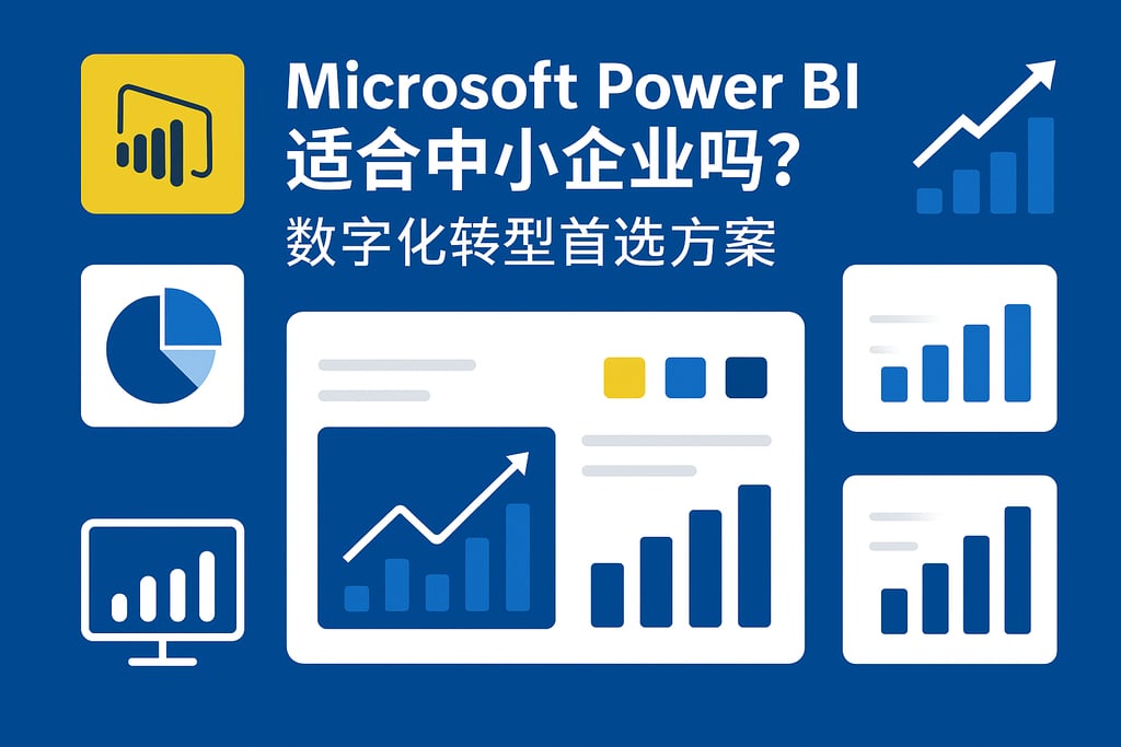 Microsoft Power BI适合中小企业吗？数字化转型首选方案